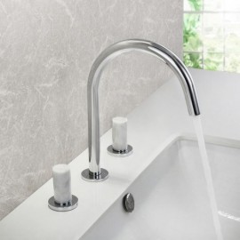 Jade Copper Basin Faucet 2 Models For Bathroom