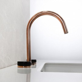 Jade Copper Basin Faucet Chrome/Rose Gold Model