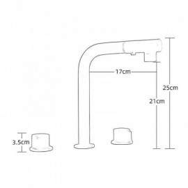 4-Model Copper Pull-Out Spout Basin Mixer