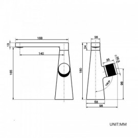 Copper Basin Mixer With Roller Handle 4 Models