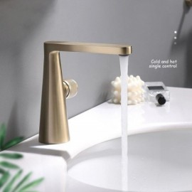 Copper Basin Mixer With Roller Handle 4 Models