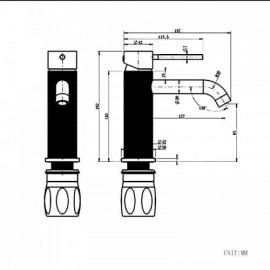 Copper Basin Faucet Single Handle 4 Models