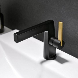 Copper Chrome/Black/Brushed Gold Basin Mixer For Bathroom