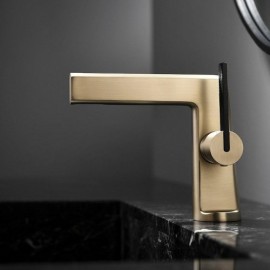 Copper Chrome/Black/Brushed Gold Basin Mixer For Bathroom