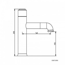 Copper Basin Faucet 4 Models Constant Current Style