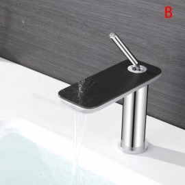 Style A/B Single Handle Copper Lavatory Faucet