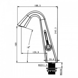 Copper Basin Mixer Single Handle 5 Models For Bathroom