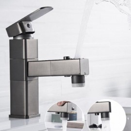 Copper Basin Faucet With Mouthwash Hole 5 Colors Available