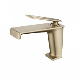 Basin Faucet In Copper Black/Chrome/Gray/Brushed Gold Cold Hot Water