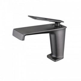 Basin Faucet In Copper Black/Chrome/Gray/Brushed Gold Cold Hot Water