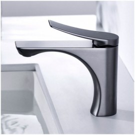 Modern 4 Colors Copper Basin Mixer Faucet For Bathroom