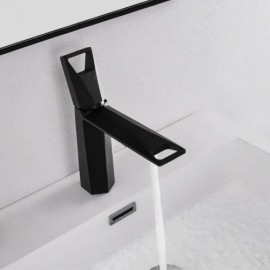 Classic Black Copper Basin Faucet For Bathroom