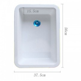 Modern Plastic Sink With Drainage Pipe For Kitchen