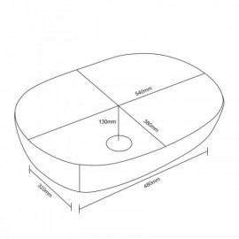 Countertop Ceramic Washbasin In Postmodern Industrial Style