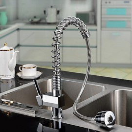 Deck Mounted Single Handle One Hole with Chrome Kitchen Tap