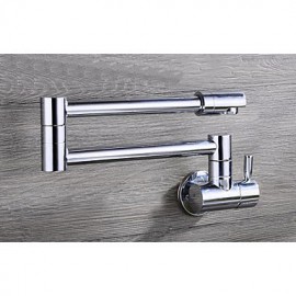 American Standard Deck Mounted Two Handles One Hole with Chrome Kitchen Tap