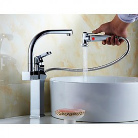 Total Copper Silver Multifunction Face Basin Hot Cold Water Tap