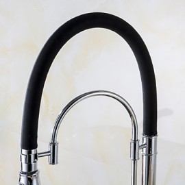 Centerset Single Handle One Hole with Chrome Kitchen Tap