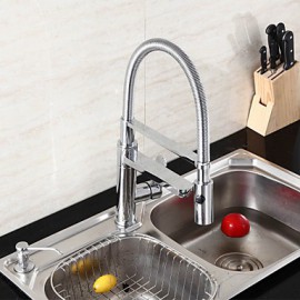 Contemporary Fashion Kitchen Sink Tap - Chrome F-0602