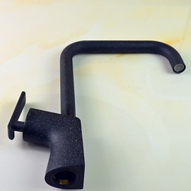 Deck Mounted Single Handle One Hole with Painting Kitchen Tap