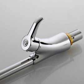 European Simple Style Hot and Cold Water Brass Bathroom Kitchen Tap