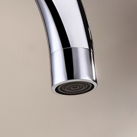 Centerset Single Handle One Hole in Chrome Kitchen Tap