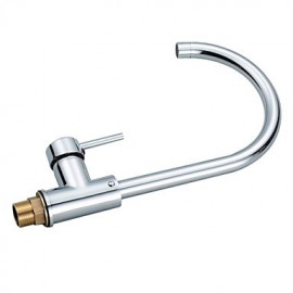 Deck Mounted Single Handle One Hole with Chrome Kitchen Tap