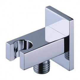 Thermostatic Mixer Valve 8"Ultrathin Square Rainfall Shower With 6 Pcs Body Jets