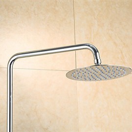 Shower Tap Contemporary Brass Chrome Shower Set with Shower Head and Hand Shower