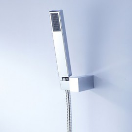 Shower Tap Contemporary Handshower Included Brass Chrome