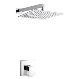 Shower Tap Contemporary Rain Shower Brass Chrome