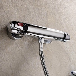 Shower Tap Contemporary Thermostatic Brass Chrome