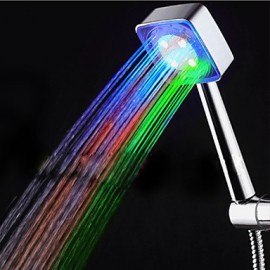 Colorful ABS LED Color Changing Hand Shower