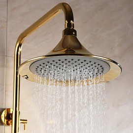 Shower Tap Antique Rain Shower / Handshower Included Brass Ti-PVD