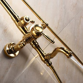 Shower Tap Antique Rain Shower / Handshower Included Brass Ti-PVD