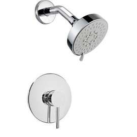 Shower Tap Contemporary Rain Shower Chrome